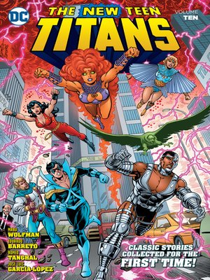cover image of The New Teen Titans (1980), Volume 10